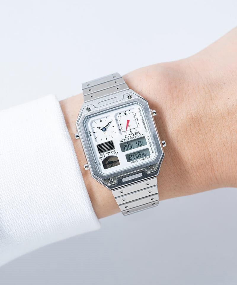 レコードレーベル サーモセンサー クオーツ JG2120-65A シチズン