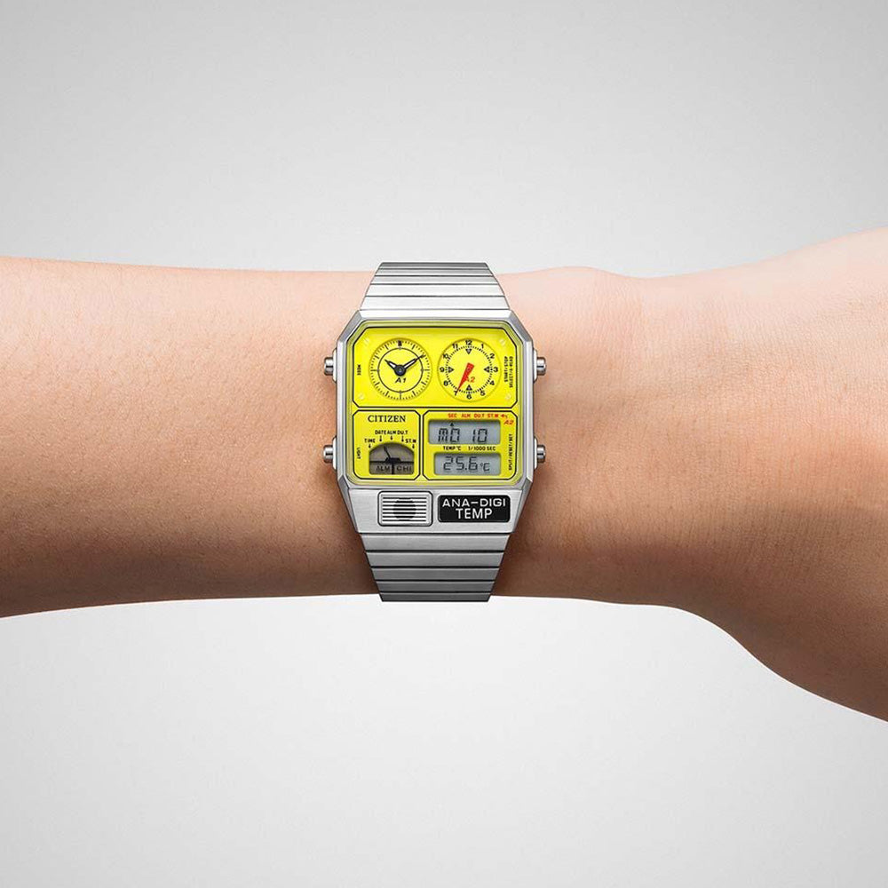 限定モデル500本 レコードレーベル アナデジテンプ クオーツ JG2170-59Y シチズン