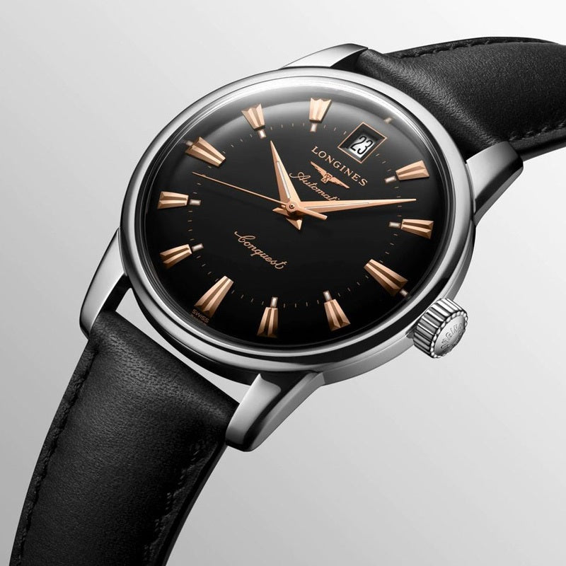 生産終了 コンクエスト ヘリテージ クラシック 自動巻き L1.611.4.52.2