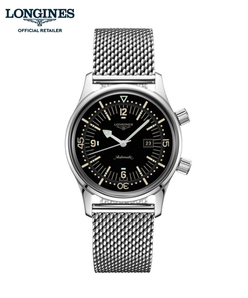 ロンジン レジェンドダイバー 自動巻 L3.374.4.50.6