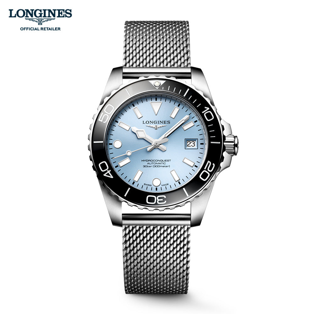 ロンジン ハイドロコンクエスト 39mm 自動巻 L3.779.4.99.6 – THREEC WEB
