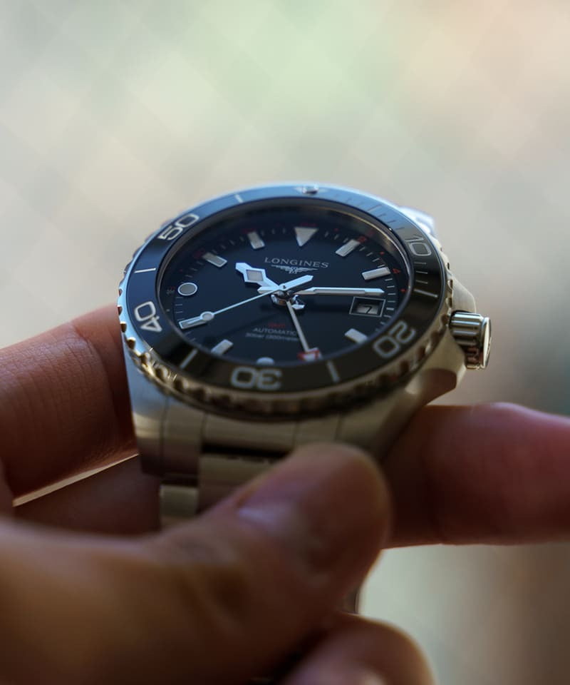 ハイドロコンクエスト GMT 自動巻 L3.790.4.56.6