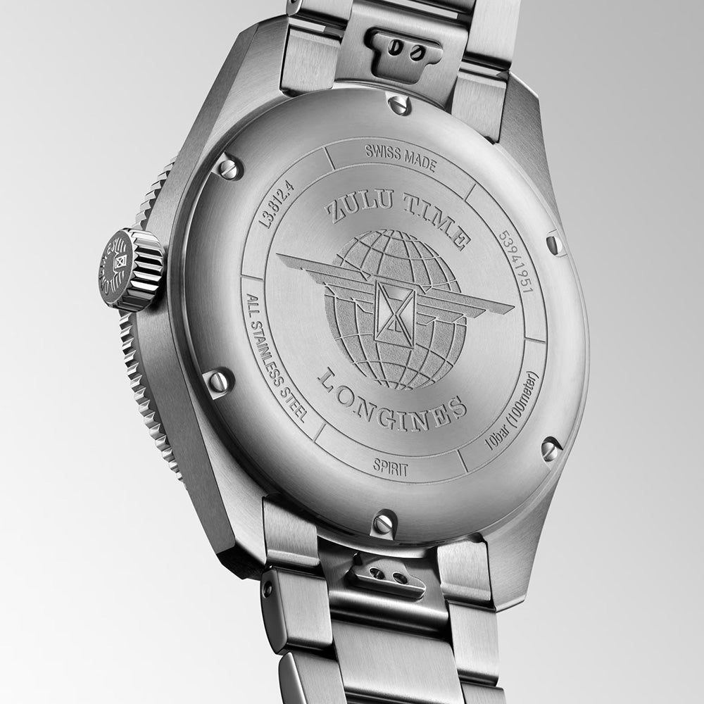 ロンジン スピリット ZULU TIME 自動巻 42MM L3.812.4.60.6