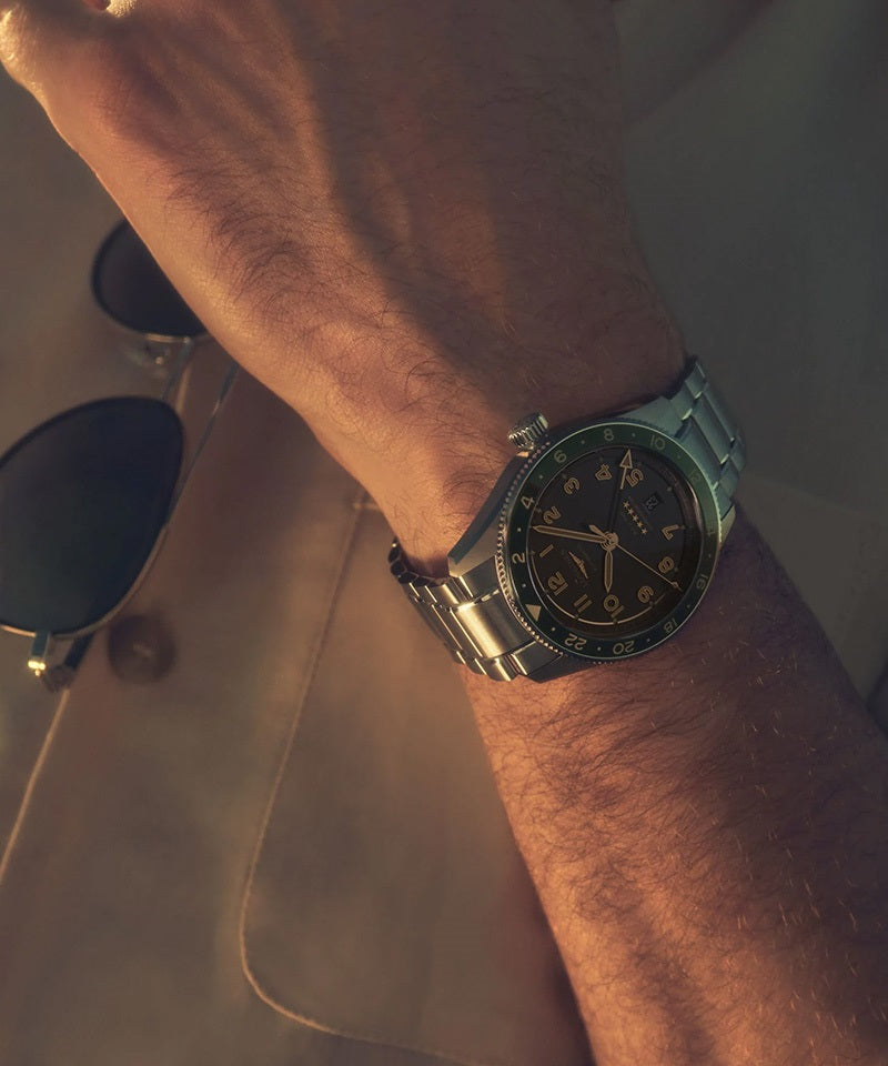 ロンジン スピリット ZULU TIME 自動巻 L3.812.4.63.6