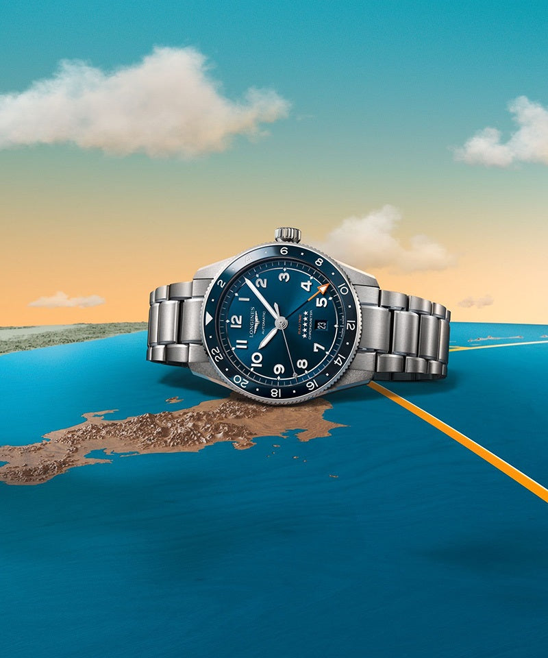 ロンジン スピリット ZULU TIME 自動巻 L3.812.4.93.6