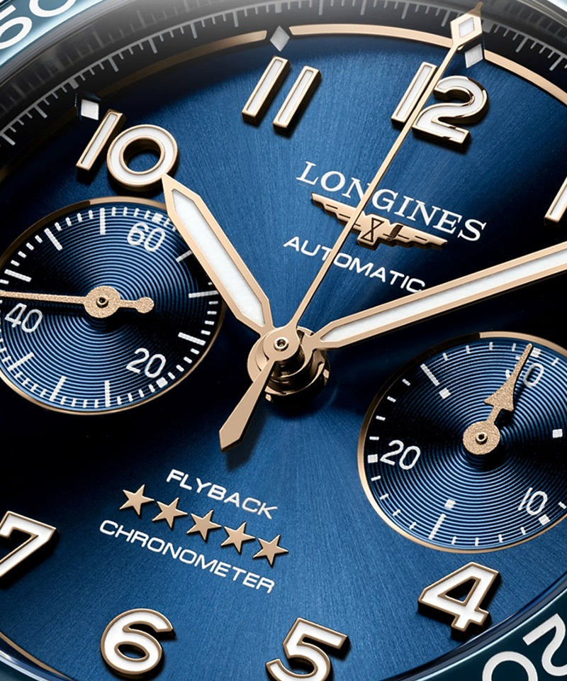 ロンジン スピリット フライバック 自動巻 L3.821.4.93.6