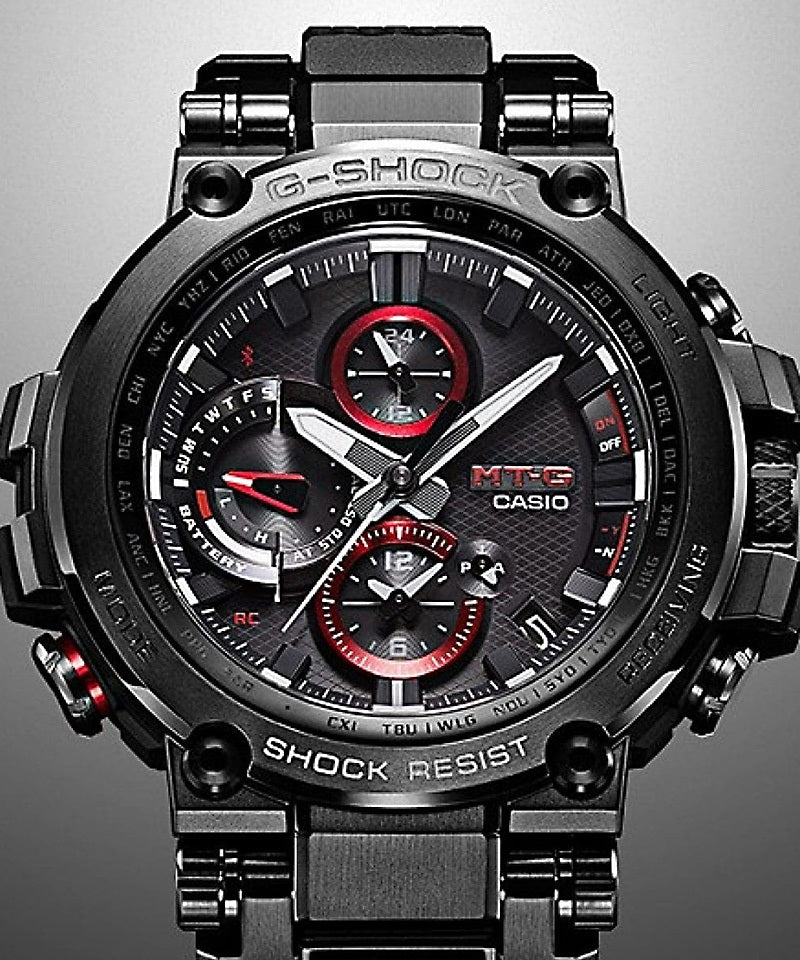 MT-G MTG-B1000 Series 電波ソーラー Bluetooth搭載 MTG-B1000B-1AJF