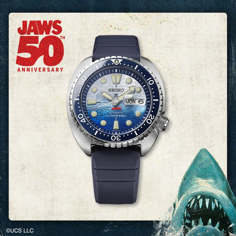 世界限定5,000本 JAWS 50周年記念 限定モデル ダイバースキューバ メカニカル 自動巻 SBDY137