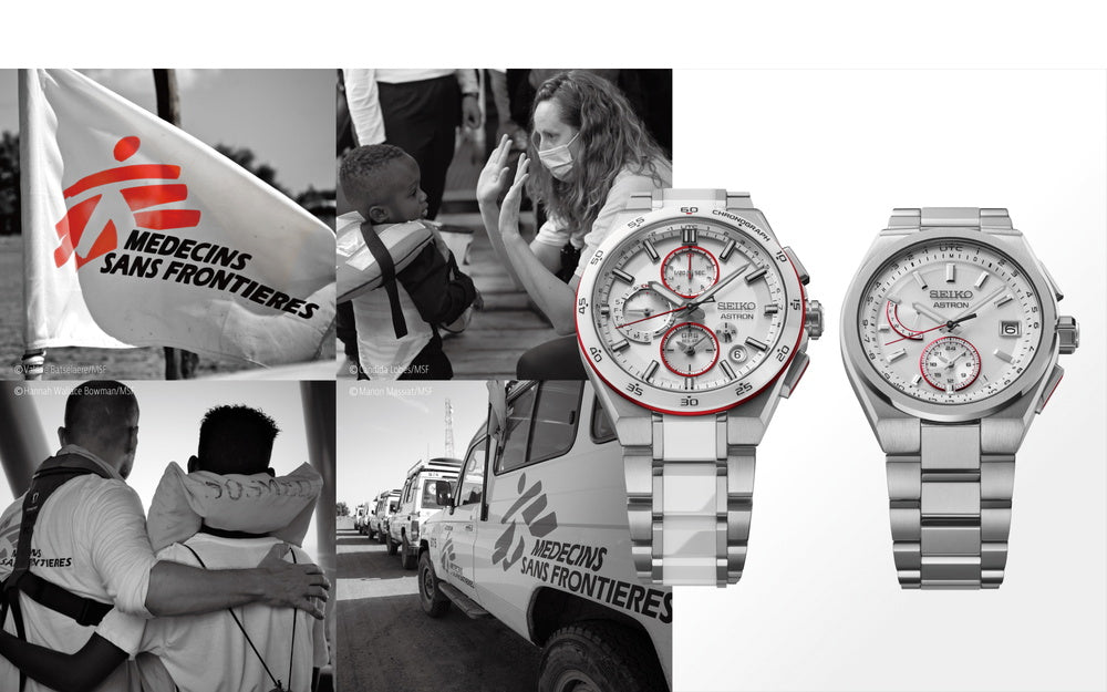 国内限定500本 国境なき医師団 2025コラボレーション限定モデル ネクスター(NEXTER) ソーラー電波 SBXY093