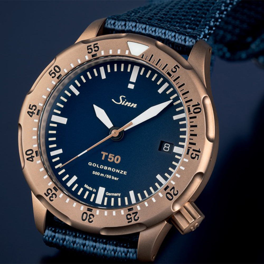 世界300本限定 ダイバーズウォッチ 自動巻 41mm T50 GOLDBRONZE B