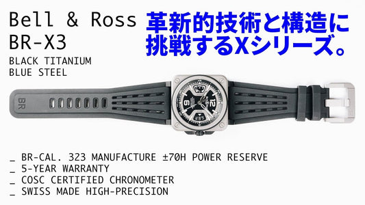 【ベル&ロス】 革新的技術で挑戦するXシリーズにBR-X3が登場