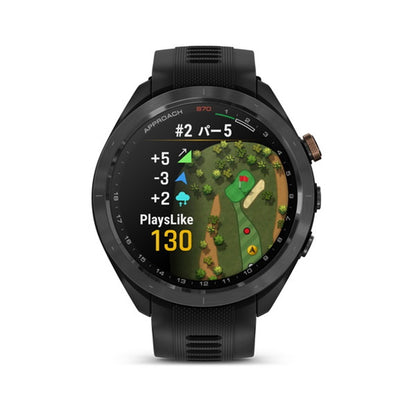 Approach S70 47mm ゴルフGPSウォッチ Black Bronze Edition 010-02746-71