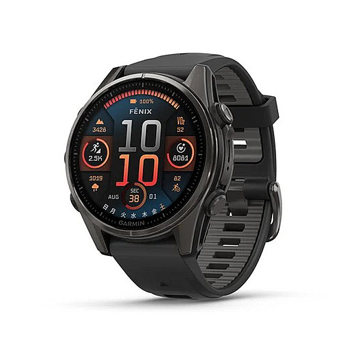 fenix 8 Sapphire AMOLED 43mm フラッグシップGPSウォッチ Carbon Gray 010-02903-27