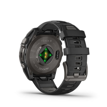 fenix 8 Sapphire AMOLED 47mm フラッグシップGPSウォッチ Carbon Gray 010-02904-27