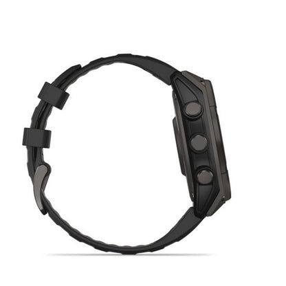 生産終了 fenix 8 Sapphire Dual Power  AMOLED 47mm フラッグシップGPSウォッチ Carbon Gray 010-02906-50