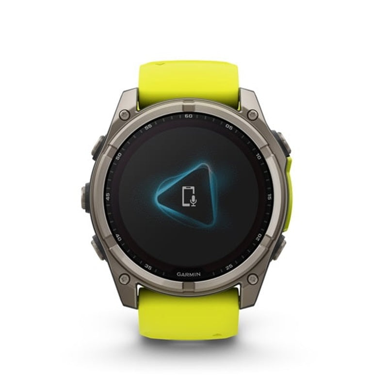 fenix 8 Sapphire Dual Power 47mm フラッグシップGPSウォッチ Amp Yellow 010-02906-51