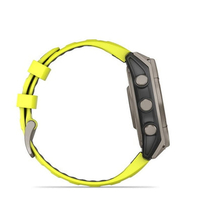 fenix 8 Sapphire Dual Power 47mm フラッグシップGPSウォッチ Amp Yellow 010-02906-51