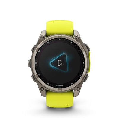 fenix 8 Sapphire Dual Power 51mm フラッグシップGPSウォッチ Amp Yellow 010-02907-51