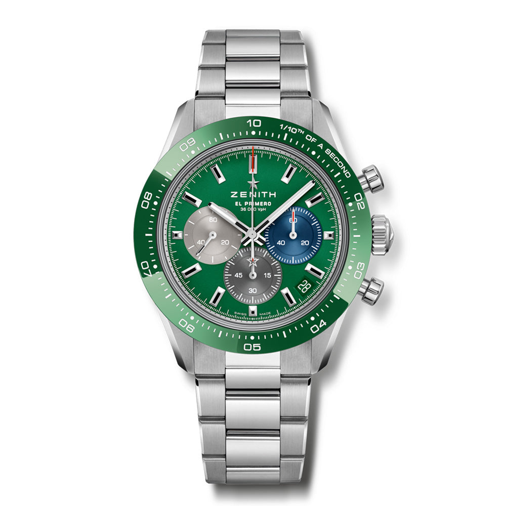 クロノマスター スポーツ グリーン 自動巻 41mm 03.3119.3600/56.M3100