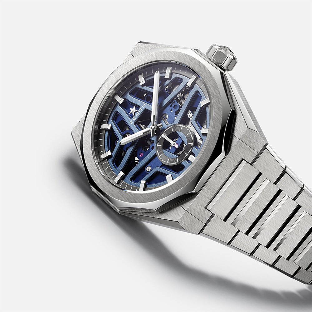 デファイ スカイライン スケルトン 自動巻 41mm 03.9300.3620/79.I001