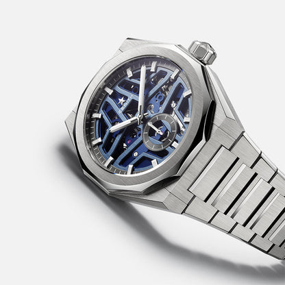 デファイ スカイライン スケルトン 自動巻 41mm 03.9300.3620/79.I001