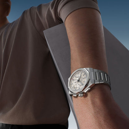 デファイ スカイライン クロノグラフ 自動巻 42mm 03.9500.3600/01.I001