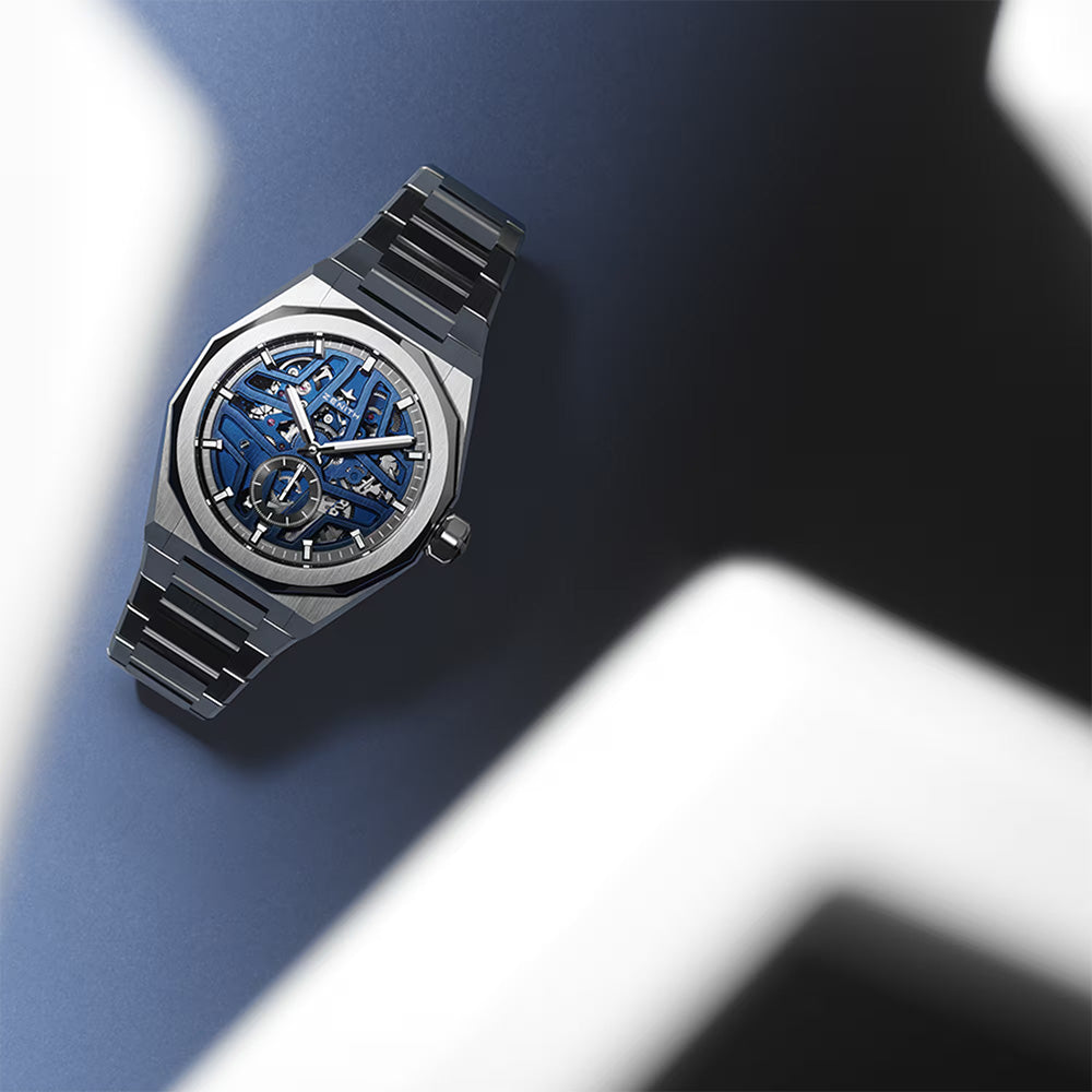 デファイ スカイライン スケルトン 自動巻 41mm 03.9300.3620/79.I001