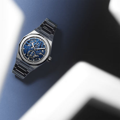 デファイ スカイライン スケルトン 自動巻 41mm 03.9300.3620/79.I001