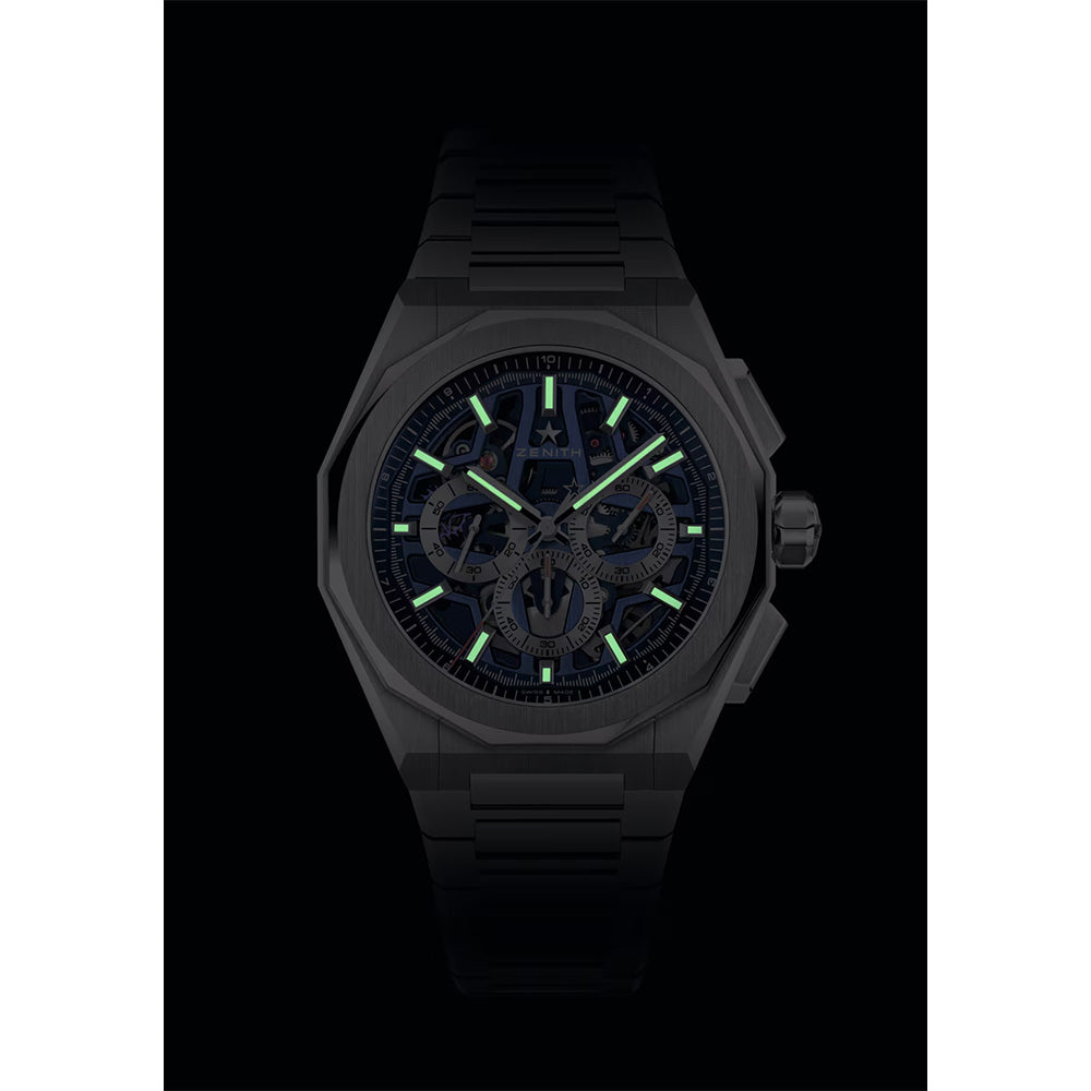 デファイ スカイライン クロノグラフ スケルトン 42mm 自動巻 03.9500.3600/79.I001