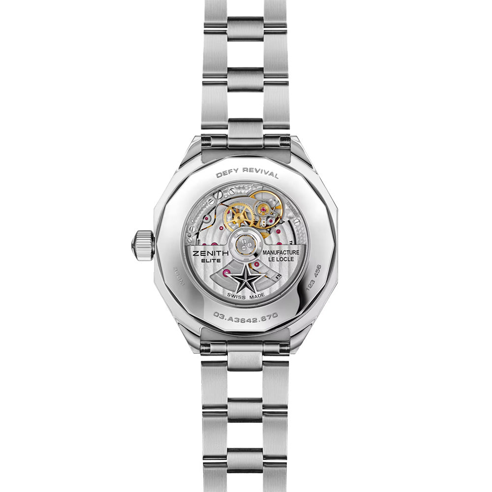 ゼニス デファイ リバイバル A3643 自動巻 37mm 03.A3642.670/01.M3642