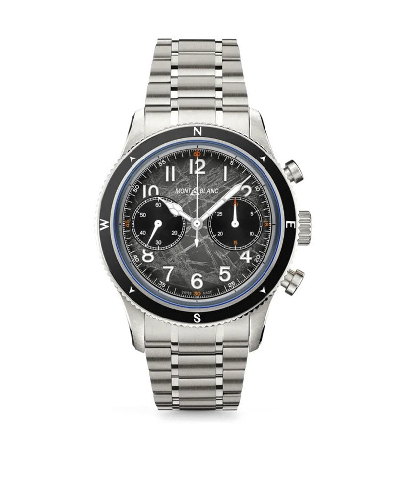 モンブラン1858 オートマティック クロノグラフ ゼロ オキシジェン ザ・8000 自動巻き MB130983