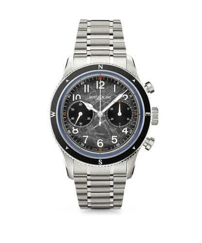 モンブラン1858 オートマティック クロノグラフ ゼロ オキシジェン ザ・8000 自動巻き MB130983