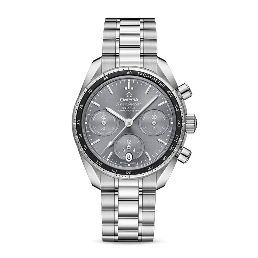 スピードマスター 38 コーアクシャル クロノメーター クロノグラフ 38MM 324.30.38.50.06.001