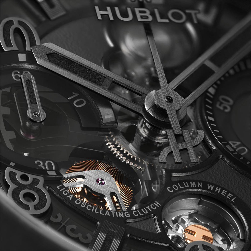 ビッグ・バン リローデッド オールブラック 自動巻き 421.CX.1140.NR.RLD