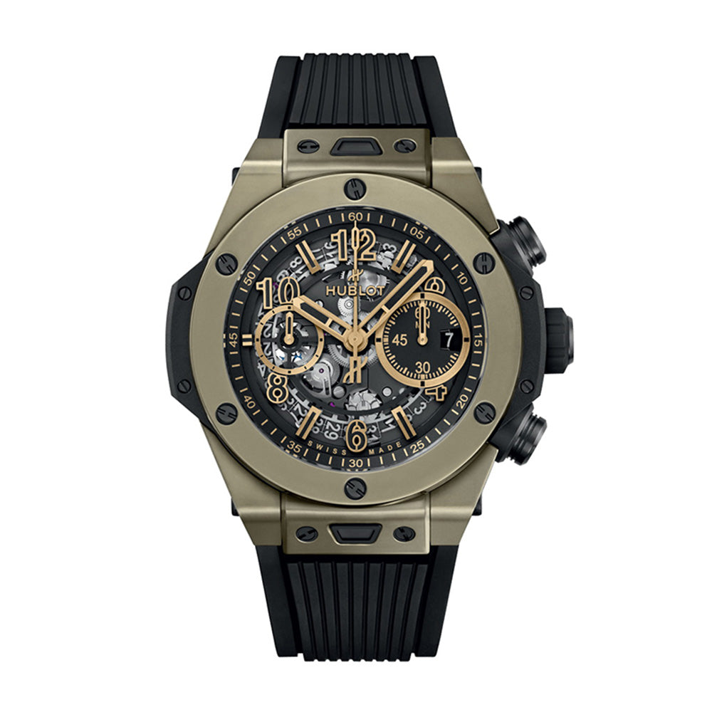 世界限定 200本 ビッグ・バン ウニコ フルマジックゴールド 自動巻き 44MM 421.MX.1130.RX