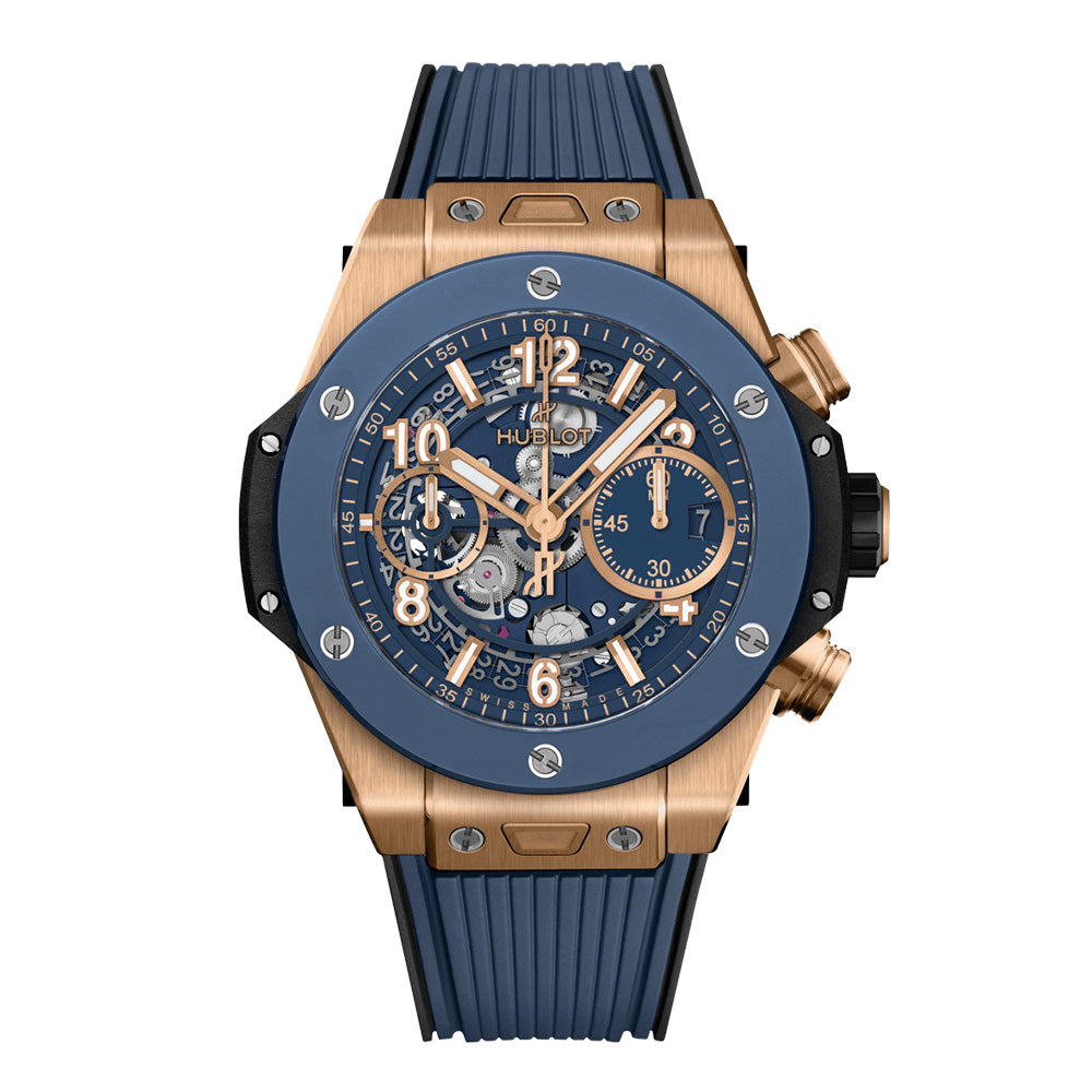ビッグ・バン ウニコ キングゴールド ブルーセラミック 42mm 自動巻き 441.OL.5181.RX