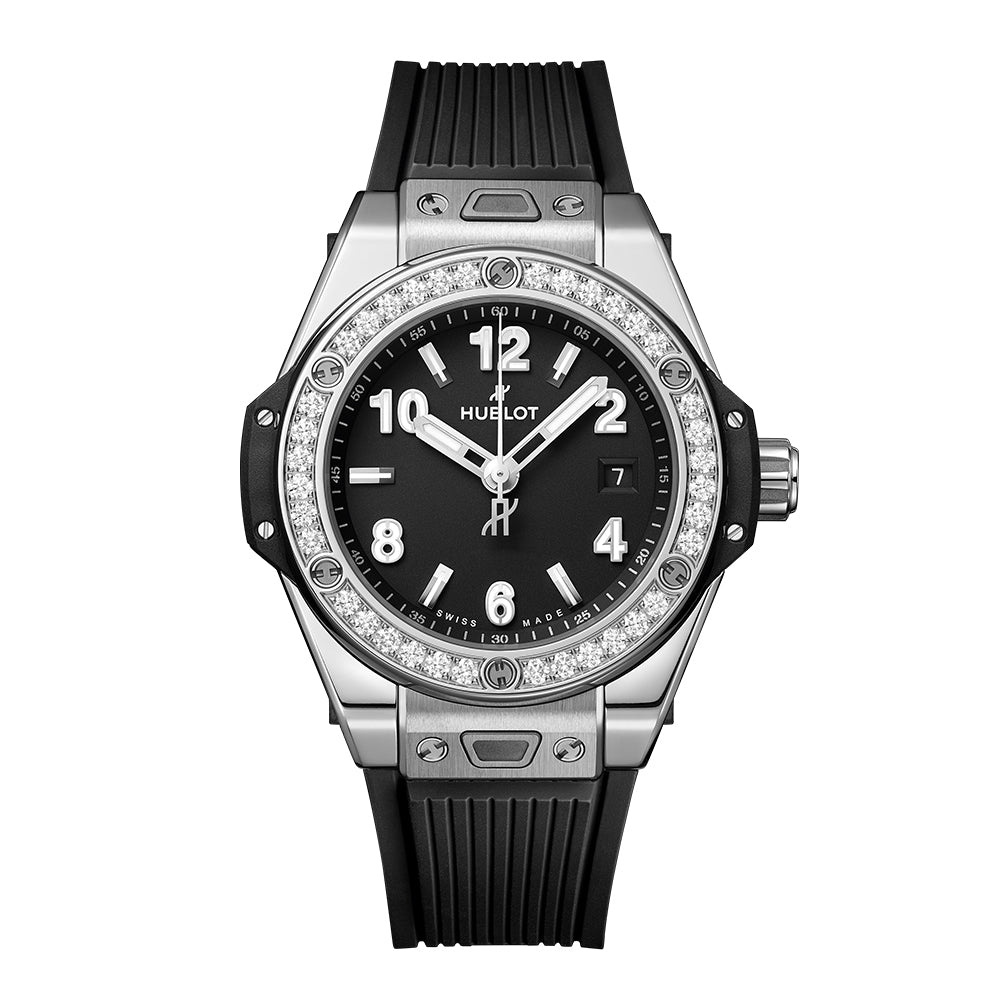ビッグ・バン ワンクリック スチール ダイヤモンド 自動巻き 33mm 485.SX.1170.RX.1204