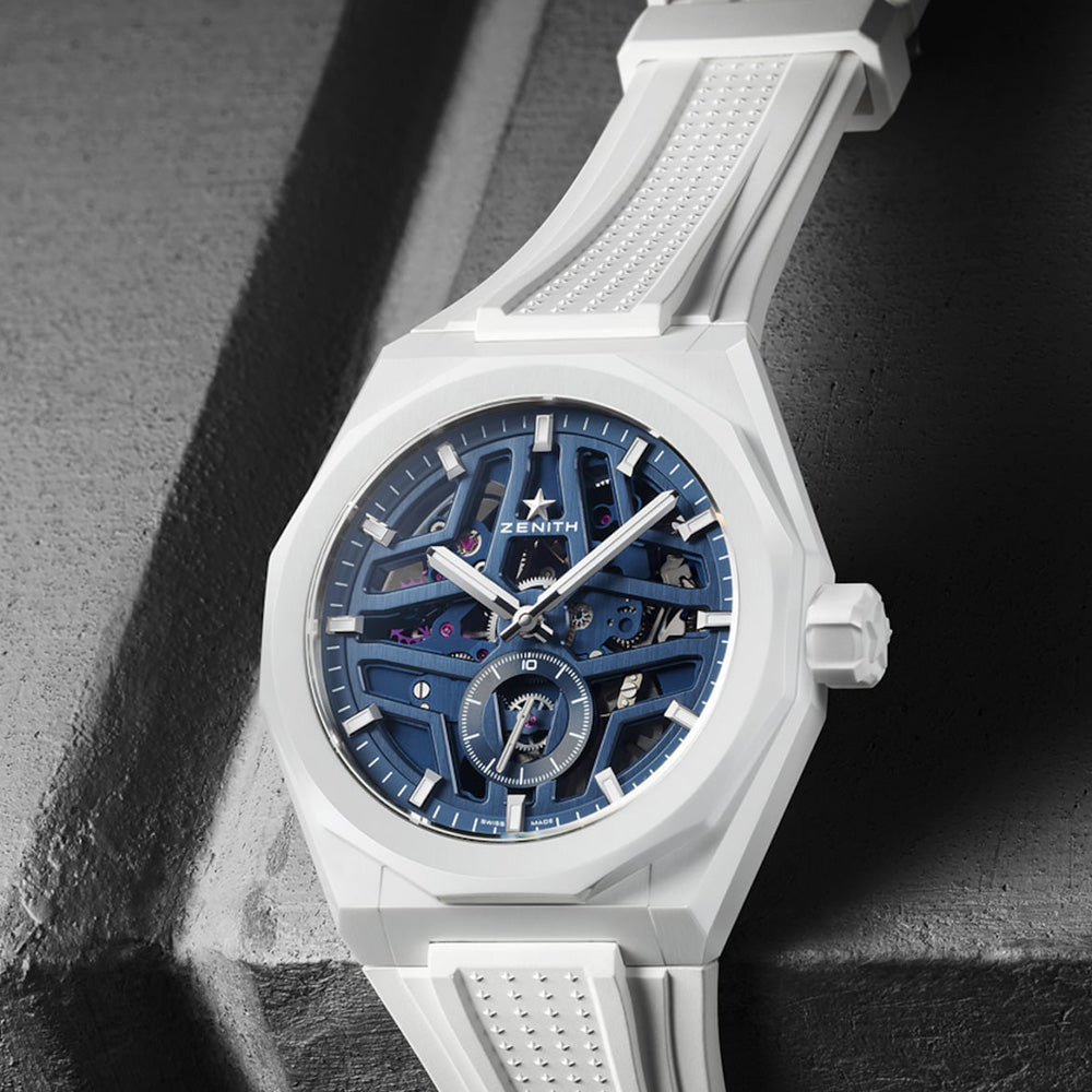 デファイ スカイライン スケルトン ホワイトセラミック 自動巻  41mm 49.9301.3620/79.I001