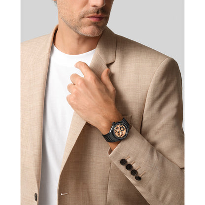 デファイ スカイライン スケルトン 自動巻 41mm 49.9300.3620/07.I001