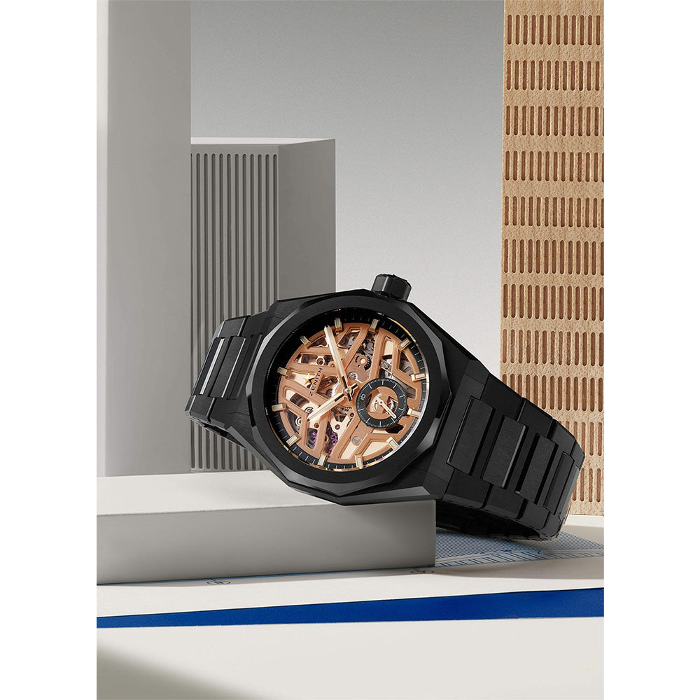 デファイ スカイライン スケルトン 自動巻 41mm 49.9300.3620/07.I001