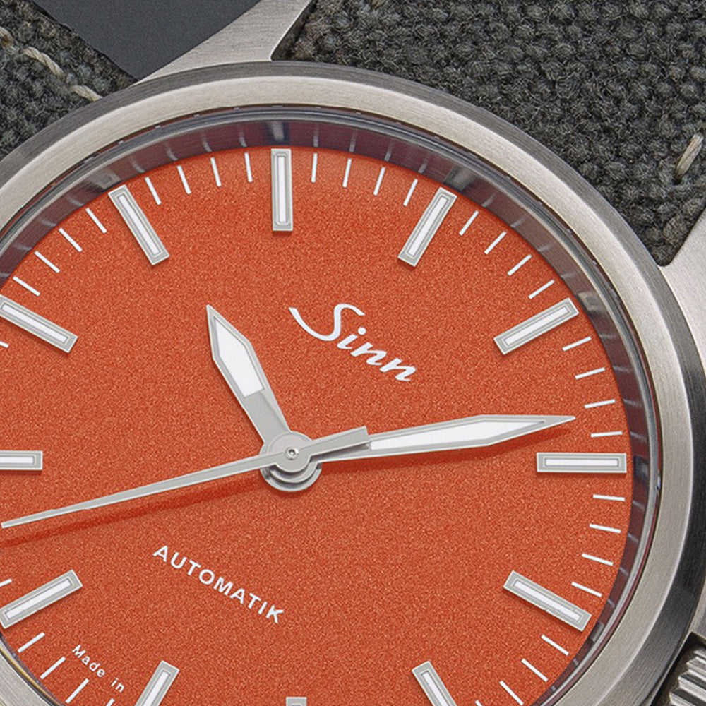 ジン 世界限定400本 パイロットウォッチ 自動巻 556 Carnelian Red