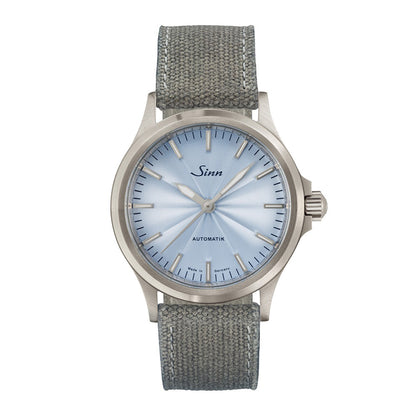 世界300本限定 パイロットウォッチ 556 Ice Blue 自動巻 キャンバスレザーストラップ