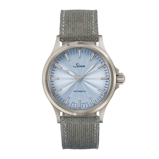 世界300本限定 パイロットウォッチ 556 Ice Blue 自動巻 キャンバスレザーストラップ