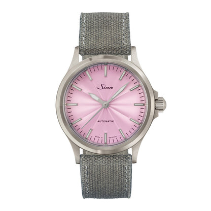 世界300本限定 パイロットウォッチ 556 Mauve 自動巻 キャンバスレザーストラップ