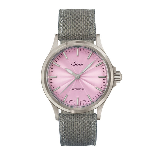 世界300本限定 パイロットウォッチ 556 Mauve 自動巻 キャンバスレザーストラップ