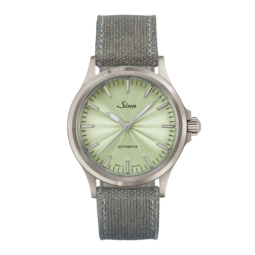 世界300本限定 パイロットウォッチ 556 Sage 自動巻 キャンバスレザーストラップ