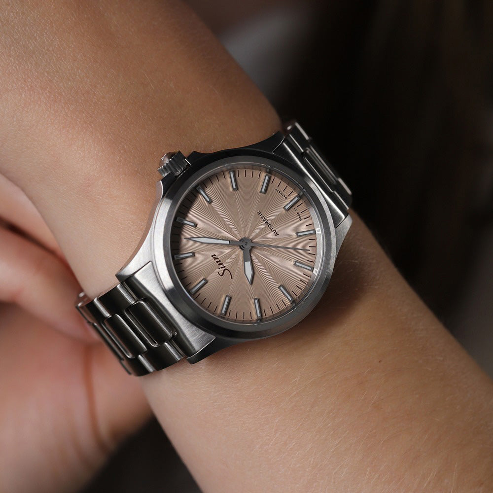 ジン 世世界300本限定 パイロットウォッチ 556 Sand 自動巻 ファイン