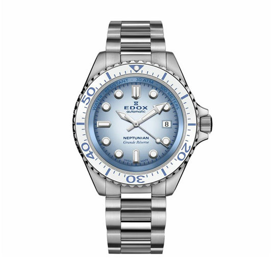 日本限定 ネプチュニアン グランデ リザーブ デイト オートマティック 自動巻き 80801-3BBUM-BUCDN