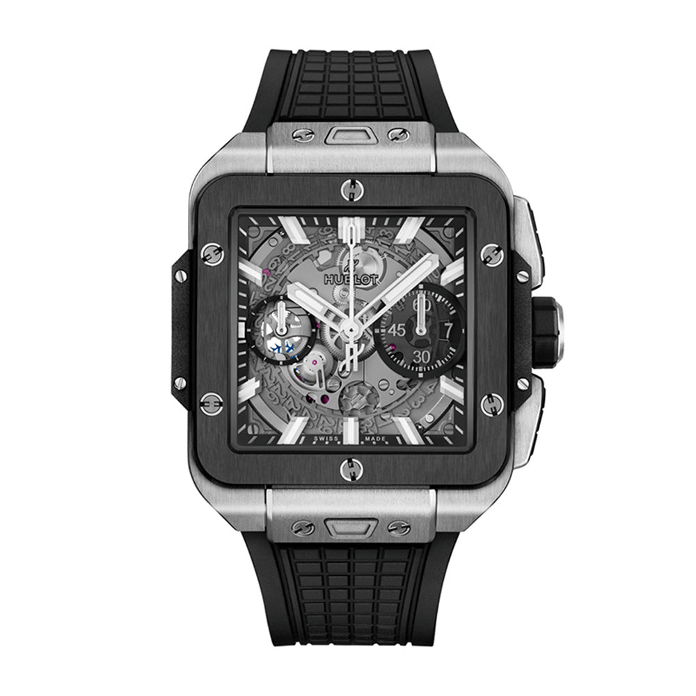 スクエア・バン ウニコ チタニウム セラミック 自動巻き 821.NM.0170.RX