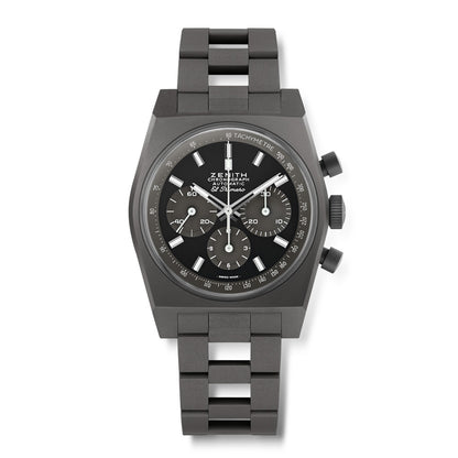 クロノマスター リバイバル シャドウ 自動巻 37mm 97.T384.4061/21.M384